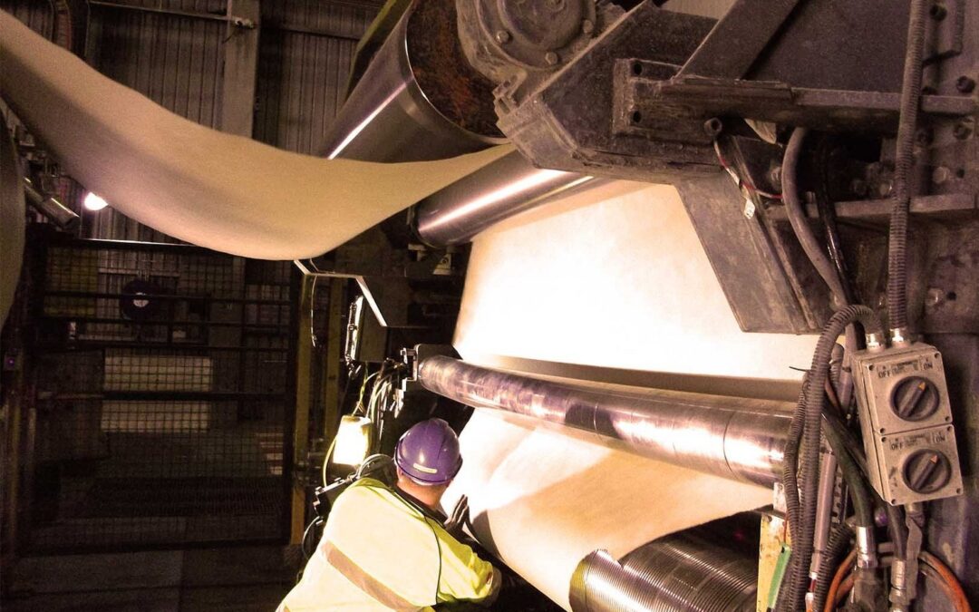 Monitoreo y Control de Tensión de Banda en la Industria del Papel